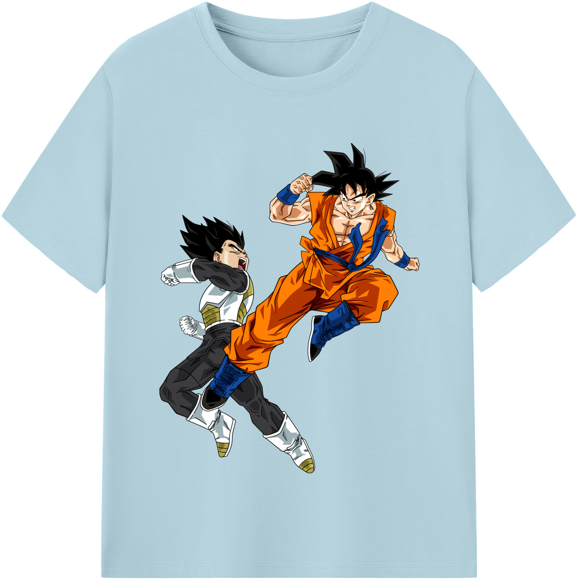 （画像用） ドラゴンボール 孫悟空（そん ごくう）Son Goku カカロット DRAGON BALL Kakarotto 綿100％半袖Tシャツ（フロントプリント）